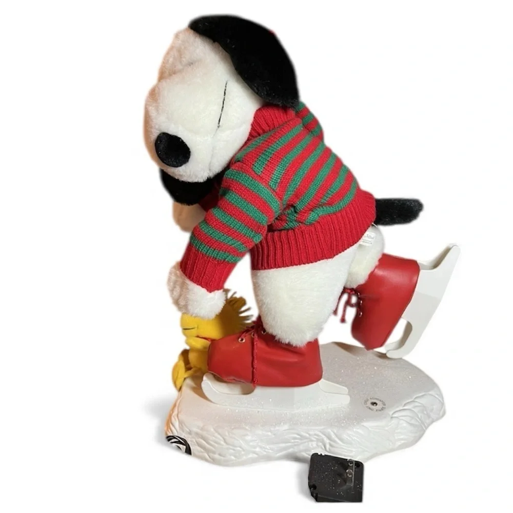 Vintage Snoopy Woodstock Peanuts Christmas 1997 Santa's Best Holiday Animation